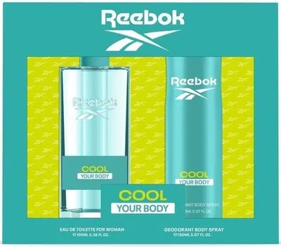 Zdjęcie produktu dla Reebok Cool Your Body 3.4 Edt L + 5.0 Spray do ciała