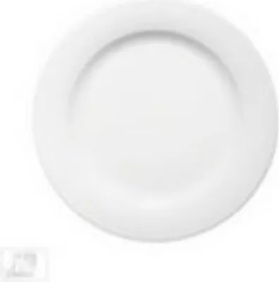 Produktbild von Teller Dialog - 25 cm flach Porzellan weiß 6 Stück.