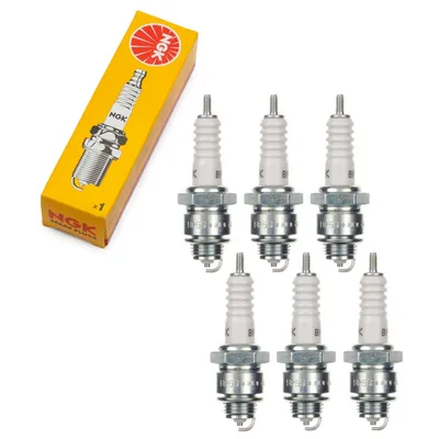 Produktbild von Zündkerzen Set NGK 6x BP5S Zündkerze, Elektrodenabstand 0,75mm, Wärmewert 5, 3011