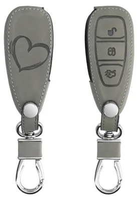 Produktbild von kwmobile Schlüsselhülle für Ford 3-Tasten Autoschlüssel Keyless Go Hülle - Autoschlüssel Schlüssel Hülle aus Silikon - Schlüsselschutz Gehäuse aus