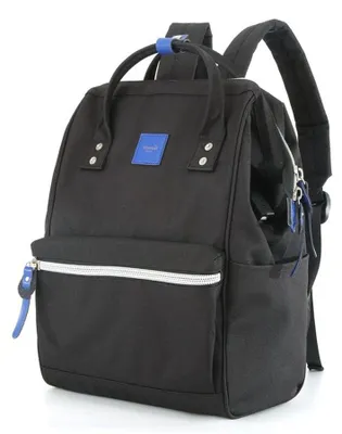 Obrázok produktu pre Himawari mestský batoh z hydrofóbnej tkaniny čierny 40 cm A4 USB