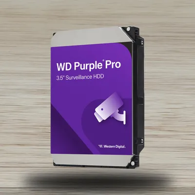 Produktbild von Western Digital Purple Pro WD122PURP, 12 TB, 7200 RPM, 512 MB, 3.5", Serial ATA III