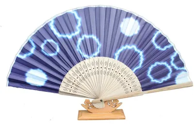 Produktbild von 543, 1 Stk. Hand Deko Sommer Fächer Blumen Motive Retro Design