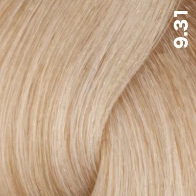 Produktbild von FemMas Hair Color Cream 100ml Haarfarbe Sehr Hellblond Gold Asch 9.31