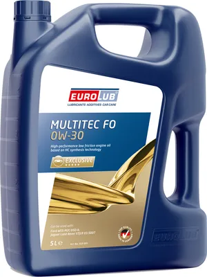 Produktbild von EUROLUB MULTITEC FO für 0W-30 5 Liter Motoröl Motorenöl Vollsynthetisch WSS-M2C950-A STJLR.03.5007 Öl