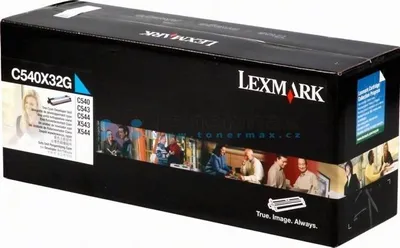 Zdjęcie produktu dla Lexmark C540X32G, 30000 stron(y), Laser, C540, C543, C544, X543, X544, 850 g, 182 szt., 1 szt.