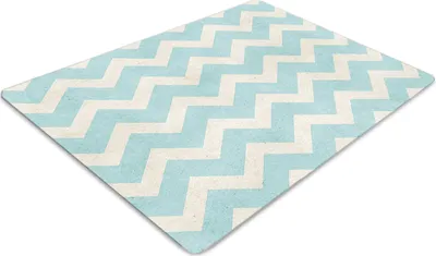 Obrázok produktu pre Podlahová ochranná podložka - Ochranná podložka pod stoličku - Podlahová podložka - 120x90 cm - Cikcak