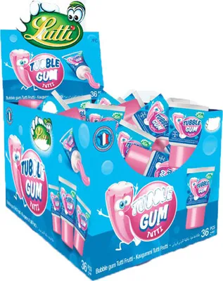 Zdjęcie produktu dla Lutti - Guma Tubble "Tutti Frutti" - 36er