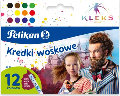 Image de Crayons de cire Clex 12 couleurs Pelikan