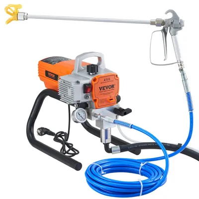 Produktbild von Verfspuit – Verfspuitpistole – Spritzpistole – Farbeinsaugung – Airless-System – 600-Watt-bürstenloser Motor