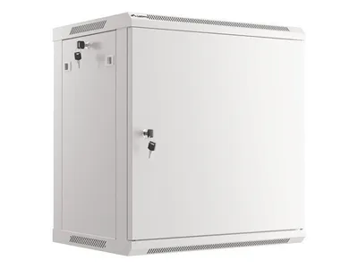 Produktbild von Lanberg Szafa Wisząca Rack 19" 12U 600X450 Drzwi Metalowe Szara (Flat Pack) Wf01-6412-00S