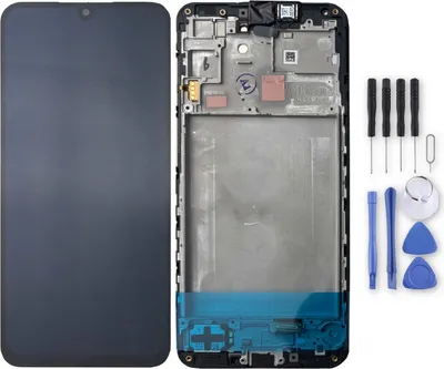 Produktbild von Samsung LCD Display mit Rahmen für Galaxy A16 GH82-36143A Ersatzteil Schwarz