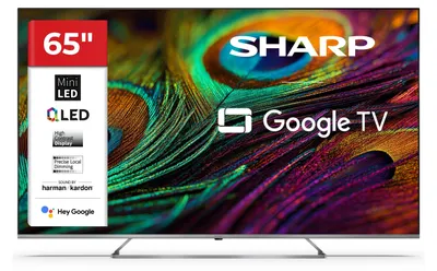 Produktbild von SHARP 65JP7765E, QLED-Fernseher, (UltraHD/4K, MiniLED Google TV)