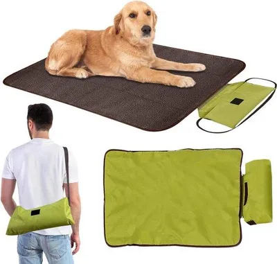 Produktbild von Wasserdichte Hundedecke 100x70cm, Reise, Outdoor, Hunde, Tasche