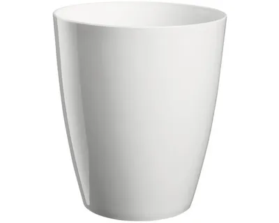 Zdjęcie produktu dla Pojemnik na storczyki plastikowy Ornella Ø 13 cm biały
