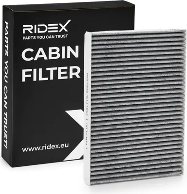 Produktbild von RIDEX 424I0004 Innenraumfilter Pollenfilter für VW Golf IV Schrägheck (1J1) Aktivkohle