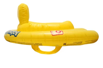 Produktbild von BESTWAY Babyfloat Schwimmsitz gelb 3 Ringe mit Rückenlehne S