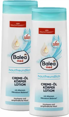 Produktbild von 2 x Balea MED - Creme-Öl Körperlotion (2 x 400ml)