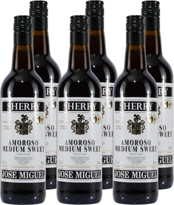 Produktbild von Jose Miguel Sherry -Amoroso Medium Sweet- (6 x 0,75L)