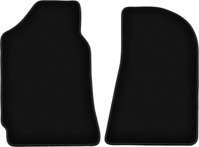 Immagine prodotto di Wielganizator Tappetini anteriori in velluto per FSO Polonez (1971-2002, liftback) neri, set 2 pz, con fissaggi