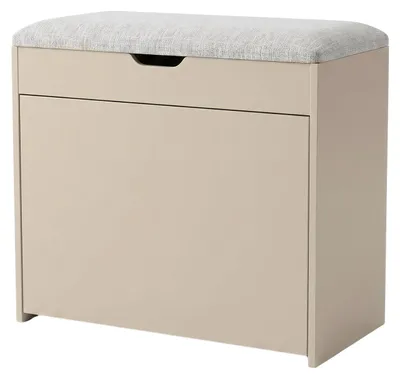 Zdjęcie produktu dla Szafka na buty z siedziskiem i wysuwanymi półkami VAULT, 57 x 30 x 53 cm