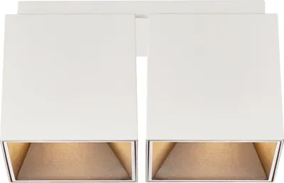 Produktbild von NORDLUX Anbaustrahler 2xGU10 IP20 weiß mt