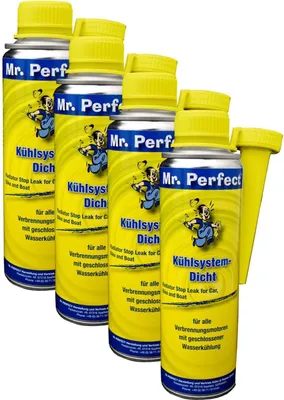 Produktbild von Mr. Perfect® Kühlsystemdicht 4x250ml - Kühler Dichtmittel Kühlerdichtmittel