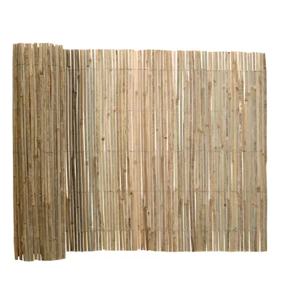 Produktbild von Sichtschutzmatte Sichtschutz Windschutz Sichtschutzzaun Bambus 100 x 300 cm
