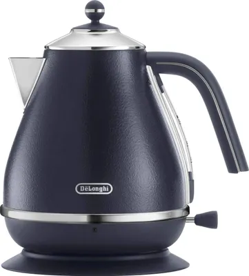 Produktbild von Delonghi Schnurloser Wasserkocher Icona Elements KBOE2001.BL1,7 l 360° Sockel Kalkfilter Abschaltautomatik