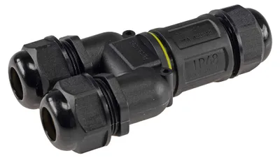 Immagine prodotto di Connettore per cavo a Y, IP68, connessione a vite 230V, per cavo Ø 6-11mm