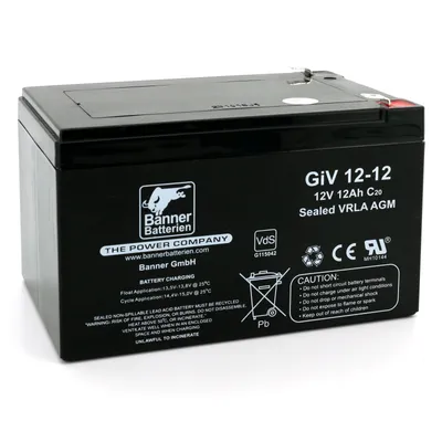 Produktbild von Batterie Stand by Bull 12 Volt 12 Ah GIV 12-12