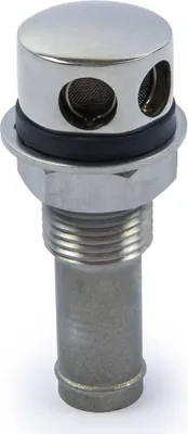 Produktbild von universeller Edelstahl Tankentlüfter, 16 mm mit Mikrosieb, für Benzintank im Boot zum Betrieb von Innen- & Außenborder