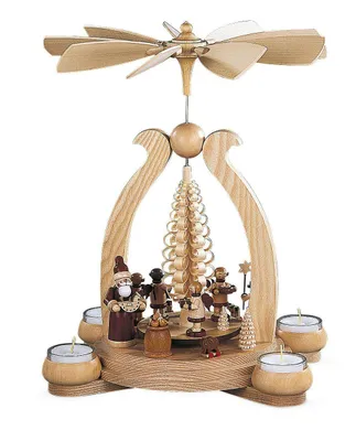 Produktbild von 1-stöckige - Bogenpyramide Bescherung (34cm) von Müller Kleinkunst
