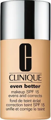 Produktbild von Clinique Even Better Makeup Broad Spectrum SPF 15, Flasche, Dunkle Haut, Golden tral, Natürlich/Natur, Frauen, Öl