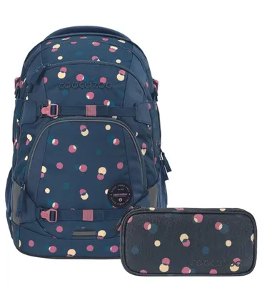 Produktbild von Coocazoo, Schulrucksack-Set MATE Bubble Dreams 2-tlg., inkl. Mäppchen