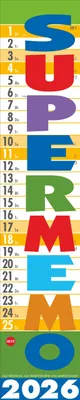 Produktbild von Supermemo Kalender 2026