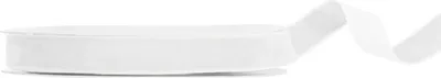 Produktbild von Weißes Velours-Geschenkband 1,5mm