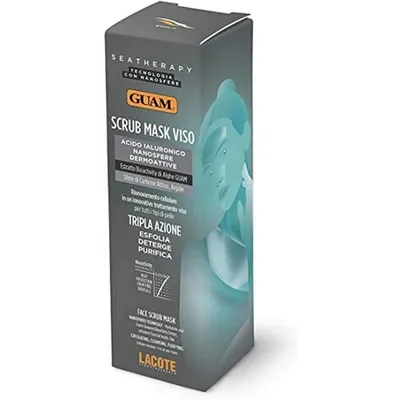 Produktbild von GUAM Seatherapy Gesichtspeeling mit Kohle 3in1 75 ml