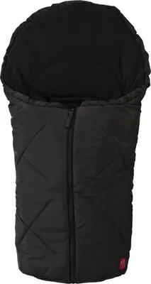 Produktbild von Kaiser 6534725 - Kuschelsäckchen Fleece für Schalensitze der Gruppe O Farbe: schwarz