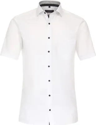 Produktbild von CASAMODA Herren Businesshemd Kurzarm Kent Modern-Fit Weiß 41