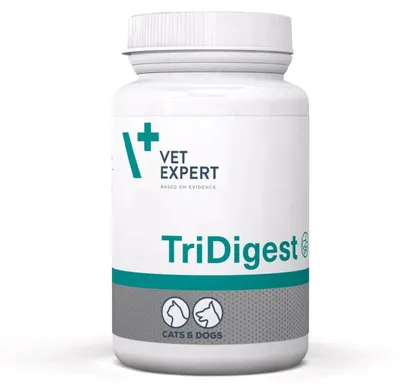 Productafbeelding van Vet Expert TriDigest, 40 tabletten. Voedingssupplement voor honden en katten, ter ondersteuning na de spijsvertering