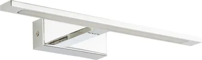 Produktbild von Bilderlampe Metall LED B: 41,5 cm Chrom 4000 K neutralweißes Licht 1500 lm Modern Bilderleuchte