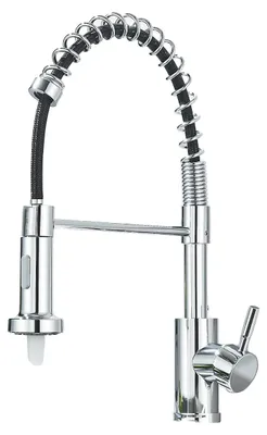 Immagine prodotto di Miscelatore per cucina, monocomando, con doccetta estraibile, cromato