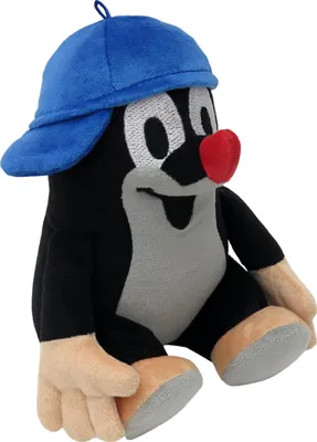 Produktbild von Kuscheltier Der kleine Maulwurf mit blauer Baseballmütze sitzt 16 cm Mehrfarbig, 48920E