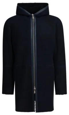 Produktbild von Tagliatore Mantel für Herren, blau - Größe 52