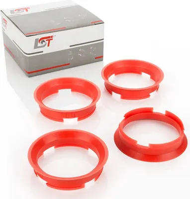 Produktbild von 4x Zentrierringe Alufelgen Ø 57,1 mm - Ø 63,4 mm für MAZDA HONDA LEXUS SUZUKI