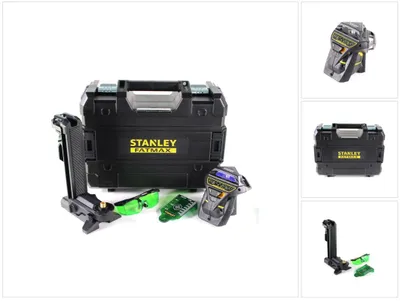 Zdjęcie produktu dla Stanley FATMAX X3G, 35 m, 0,3 mm/m, 4°, 50 m, Zielony, Niwelator liniowy