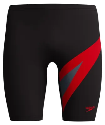 Immagine prodotto di Speedo Jammer da nuoto da uomo Hyperboom Nero/Rosso