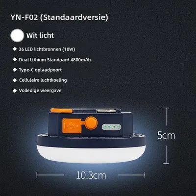 Immagine prodotto di Lampada notturna a LED, portatile, ricaricabile, per il mercato notturno, uso esterno, lampada da campeggio, torcia, lampada a LED per la casa