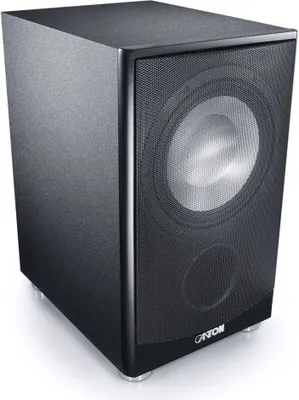 Zdjęcie produktu dla CANTON Subwoofer aktiv 280WClass-Dendstufe 55 200Hz sw AS 85.3 SCHWARZ